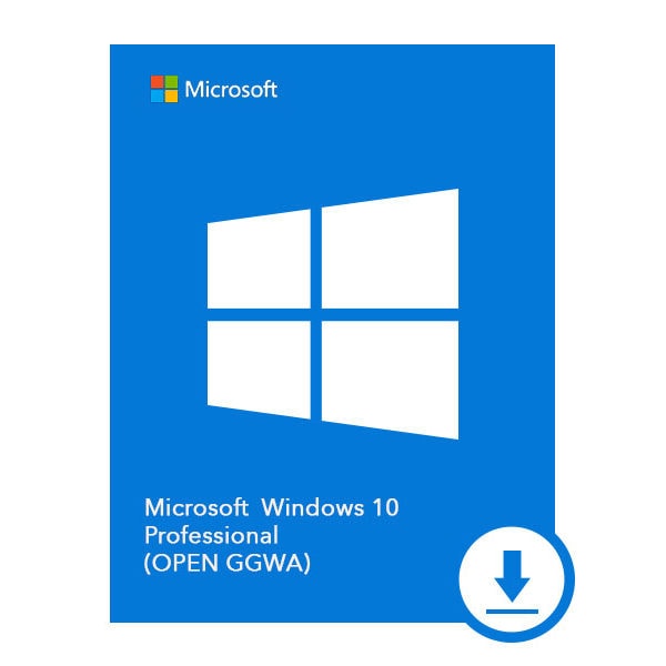 MICROSOFT WINDOWS 10 PROFESSIONAL 64BIT ENG (OPEN GGWA) [P/N FQC-09478]