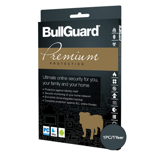BullGuard Premium Protection – 1 PC, 1 Year