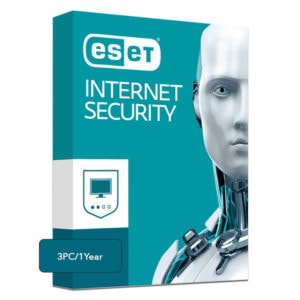 Eset Internet Security – 3 PCs, 1 Year (ใช้ Email เพื่อลงทะเบียนรับสินค้า)