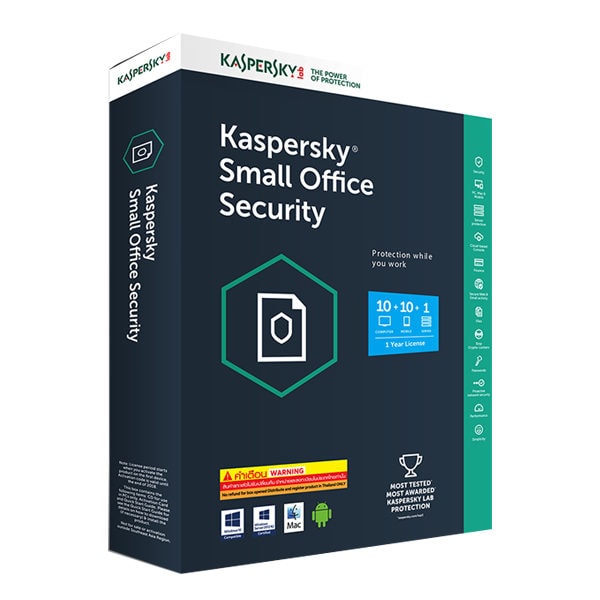 Kaspersky Small Office Security – 1 Server, 10 Devices, 1 Year