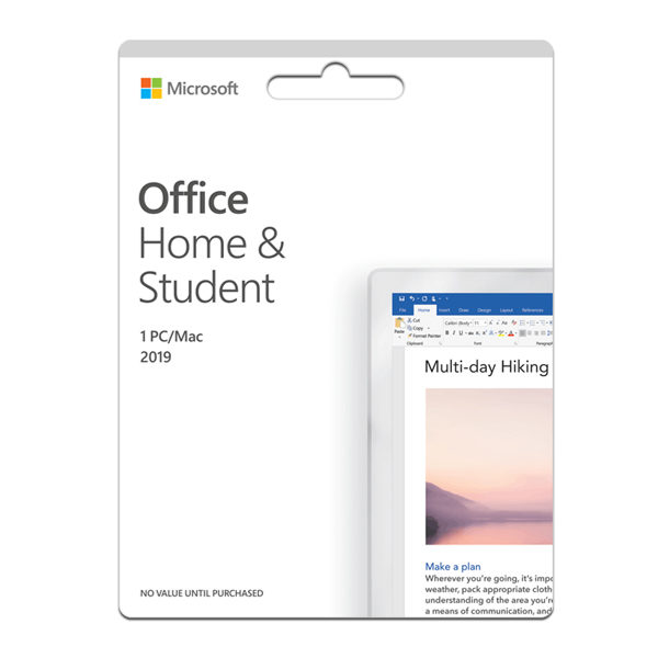 MICROSOFT OFFICE Home & Student 2019 (FPP) [SKU-79G-05066]