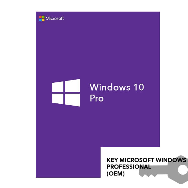 KEY MICROSOFT WINDOWS 10 PROFESSIONAL (OEM)