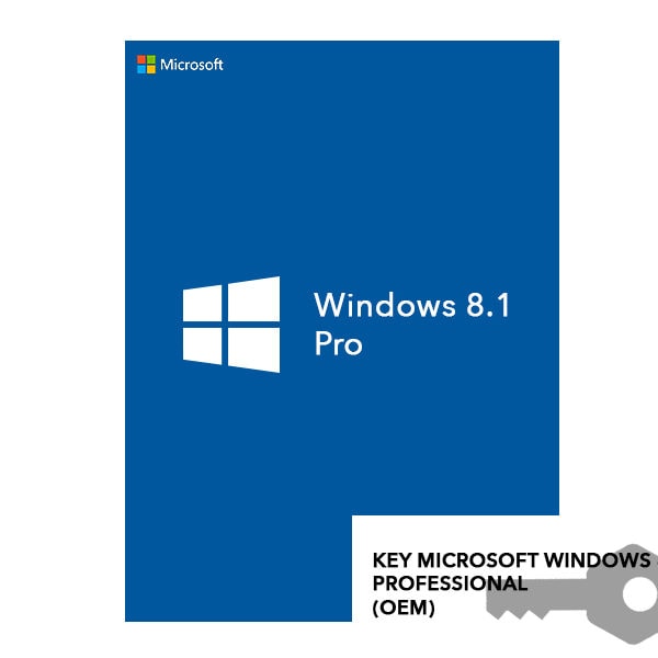 KEY MICROSOFT WINDOWS 8.1 PROFESSIONAL (OEM)